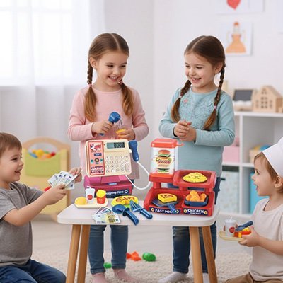 Caisse enregistreuse jouet | Éducative Interactive - JOUET - PRO