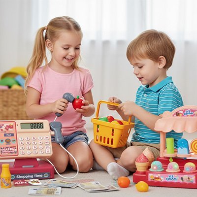 Caisse enregistreuse jouet | Éducative Interactive - JOUET - PRO