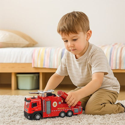 Camion pompier jouet | Réaliste Sons & Lumières - JOUET - PRO