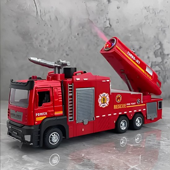 Camion pompier jouet | Réaliste Sons & Lumières - JOUET - PRO