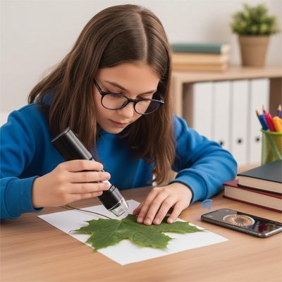 Microscope portable enfant | Découverte Scientifique - JOUET - PRO