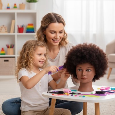 Tête à coiffer professionnelle | Formation coiffure - JOUET - PRO