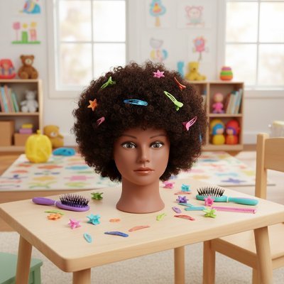 Tête à coiffer professionnelle | Formation coiffure - JOUET - PRO